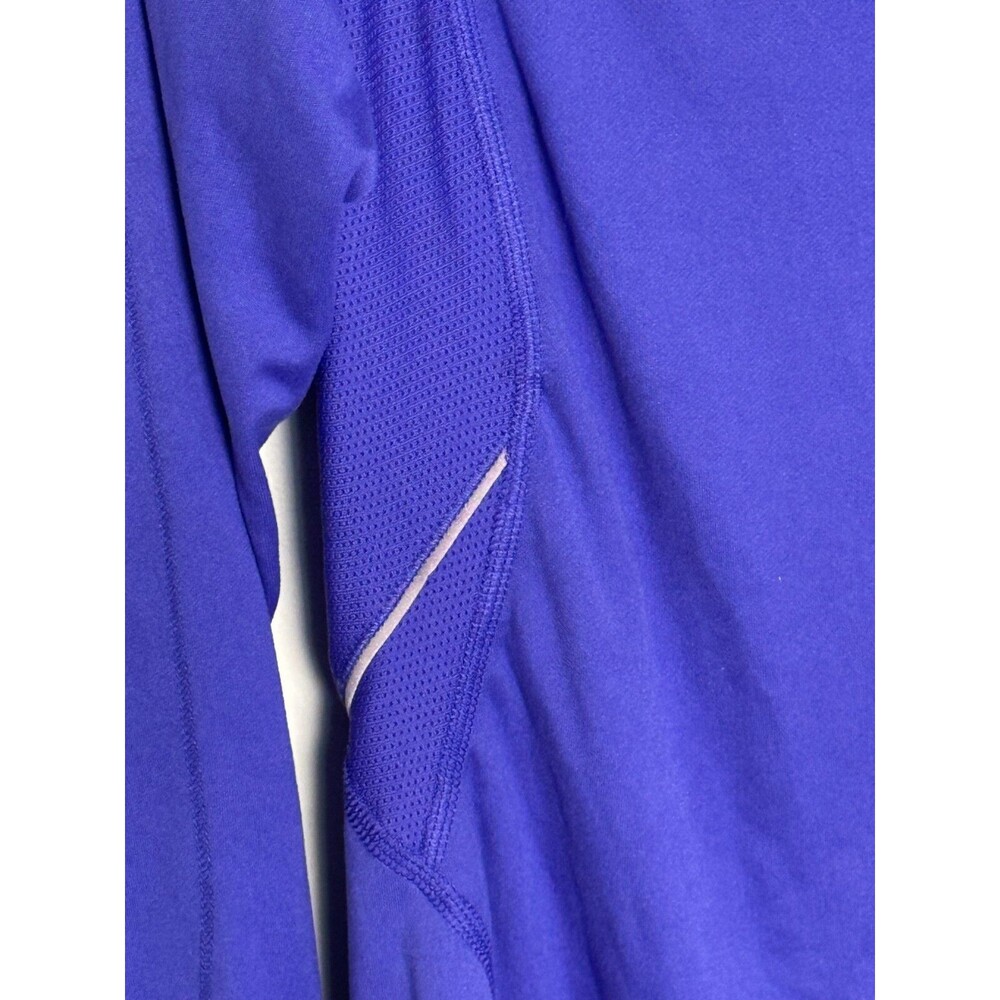Nike Womens Sz Large Purple Drifit Long Sleeve Crew Neck Stretch Athleisure - Picture 4 of 5